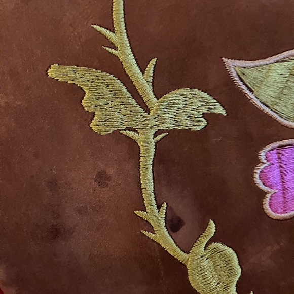 Vince Camuto Imagine Floral Embroidered Boots 4” Heel, 8.5 - Picture 5 of 5